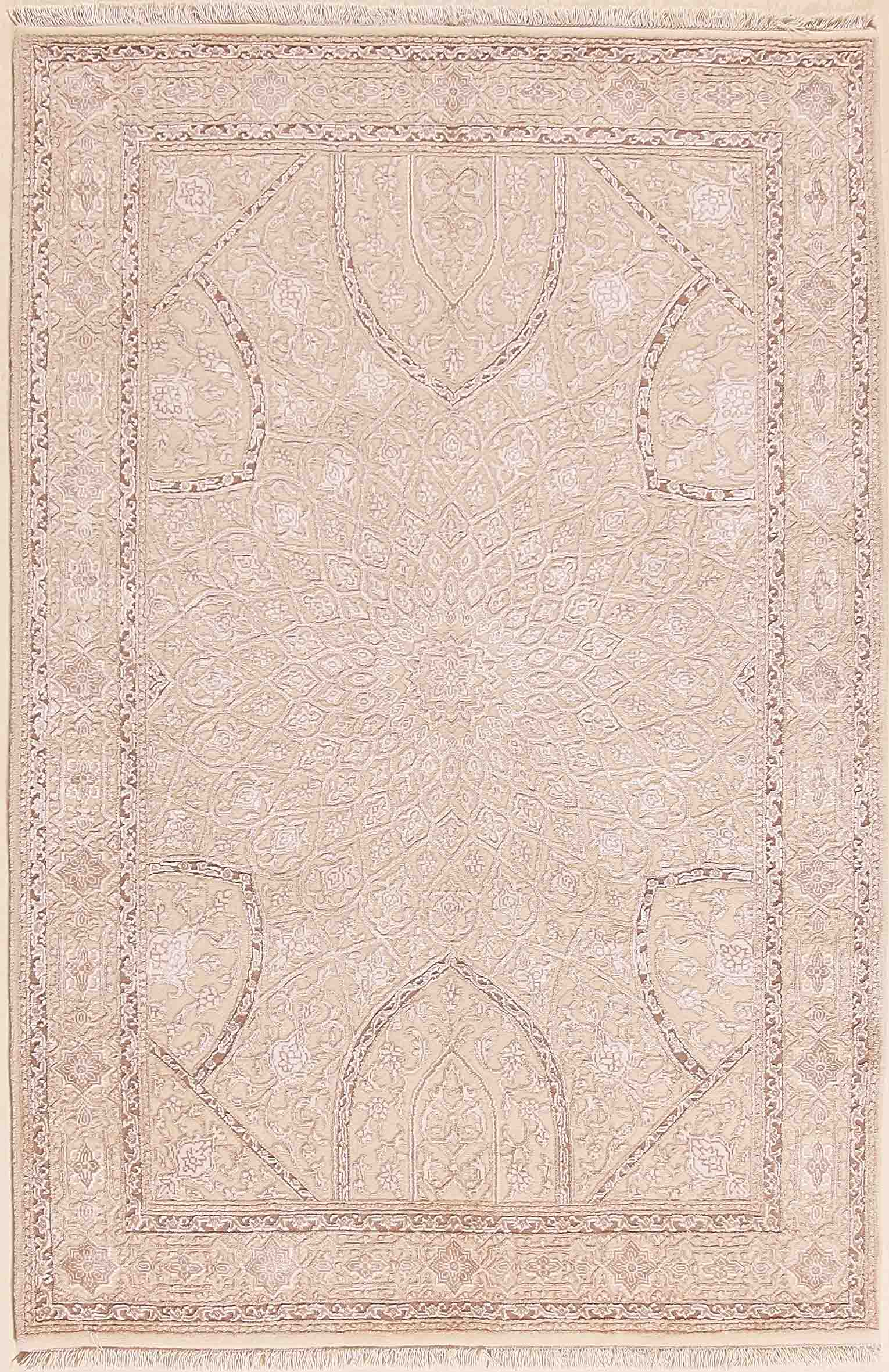 Alema Gombad white beige taupe